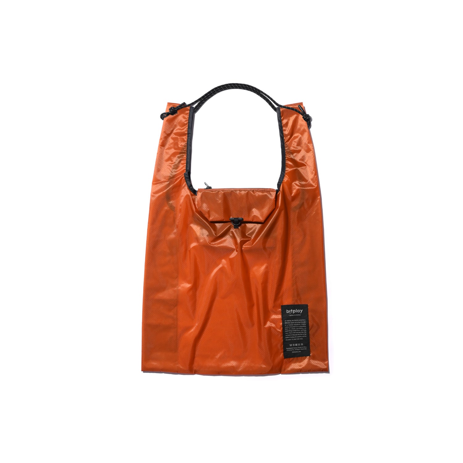 Foldable 2-Way Bag -Dark Orange