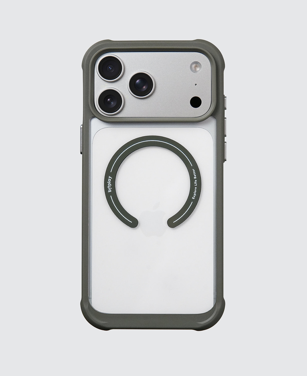 Wander Case for iPhone 17 Series- Moss Grey