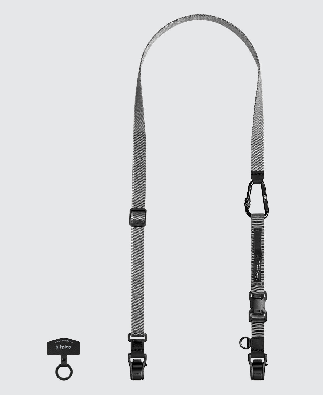 3-in-1 Multi-Use Strap- Stone Grey