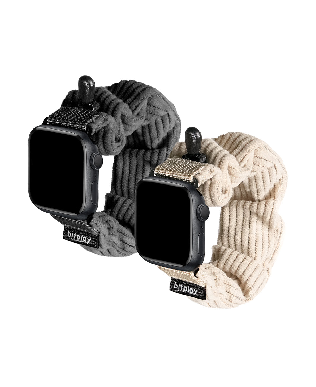 bitplay Scrunchie Watch Band-Compatible for All Sizes of Apple Watch