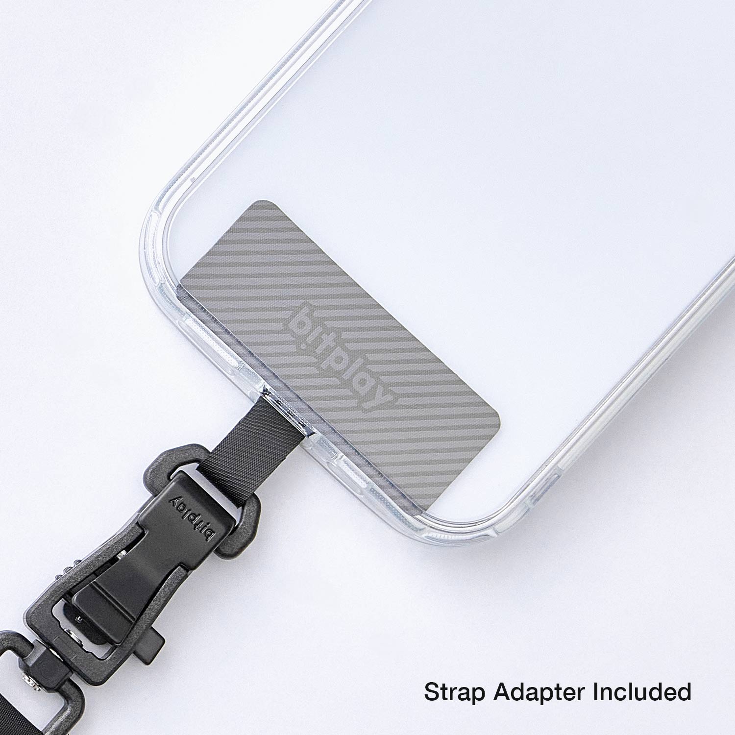 6mm Lite Strap - Black (Strap Adapter included）