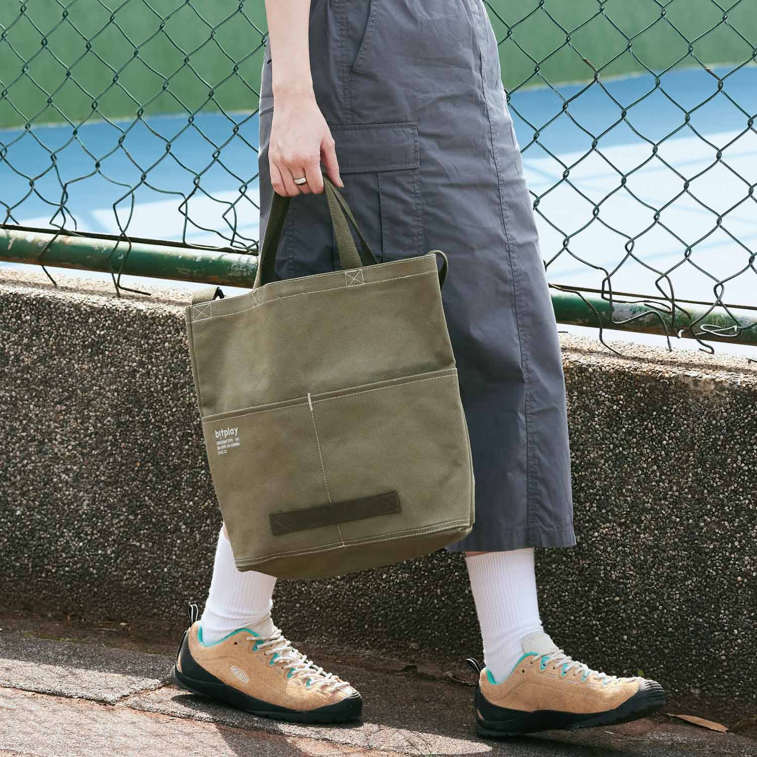 Everyday Canvas Tote 10L - Army Green