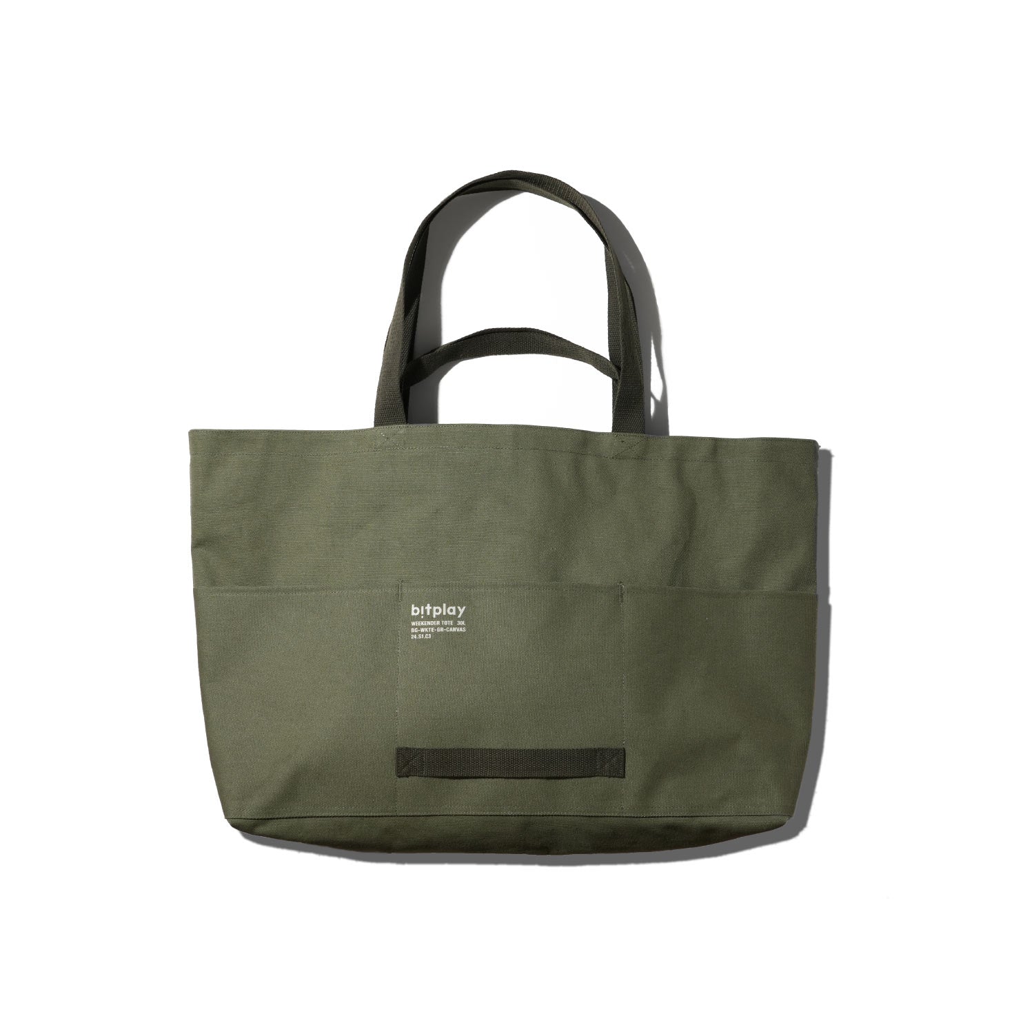 Weekender Canvas Tote 30L -Army Green