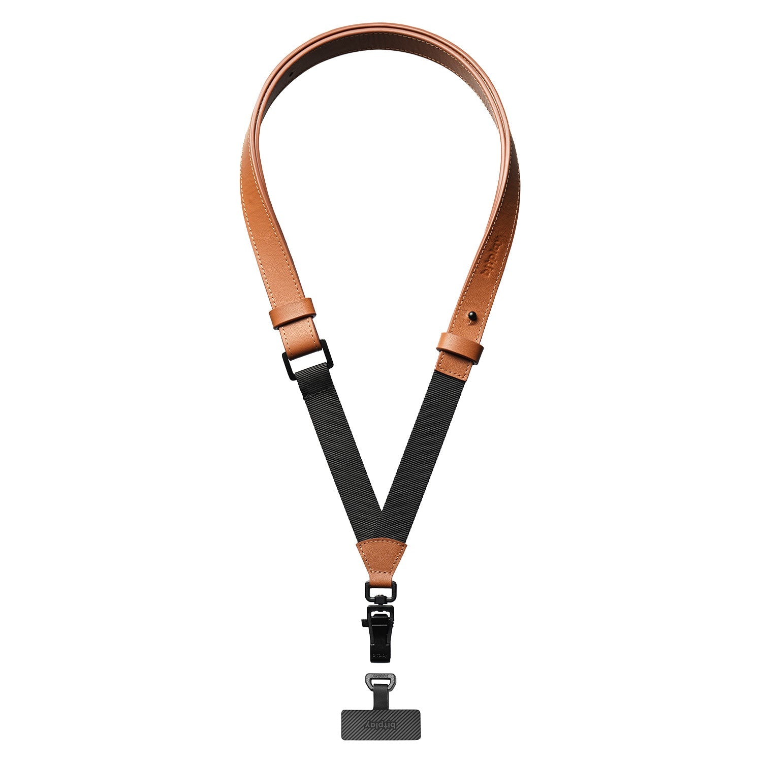 Leather Strap - Caramel Brown  (Strap Adapter included）