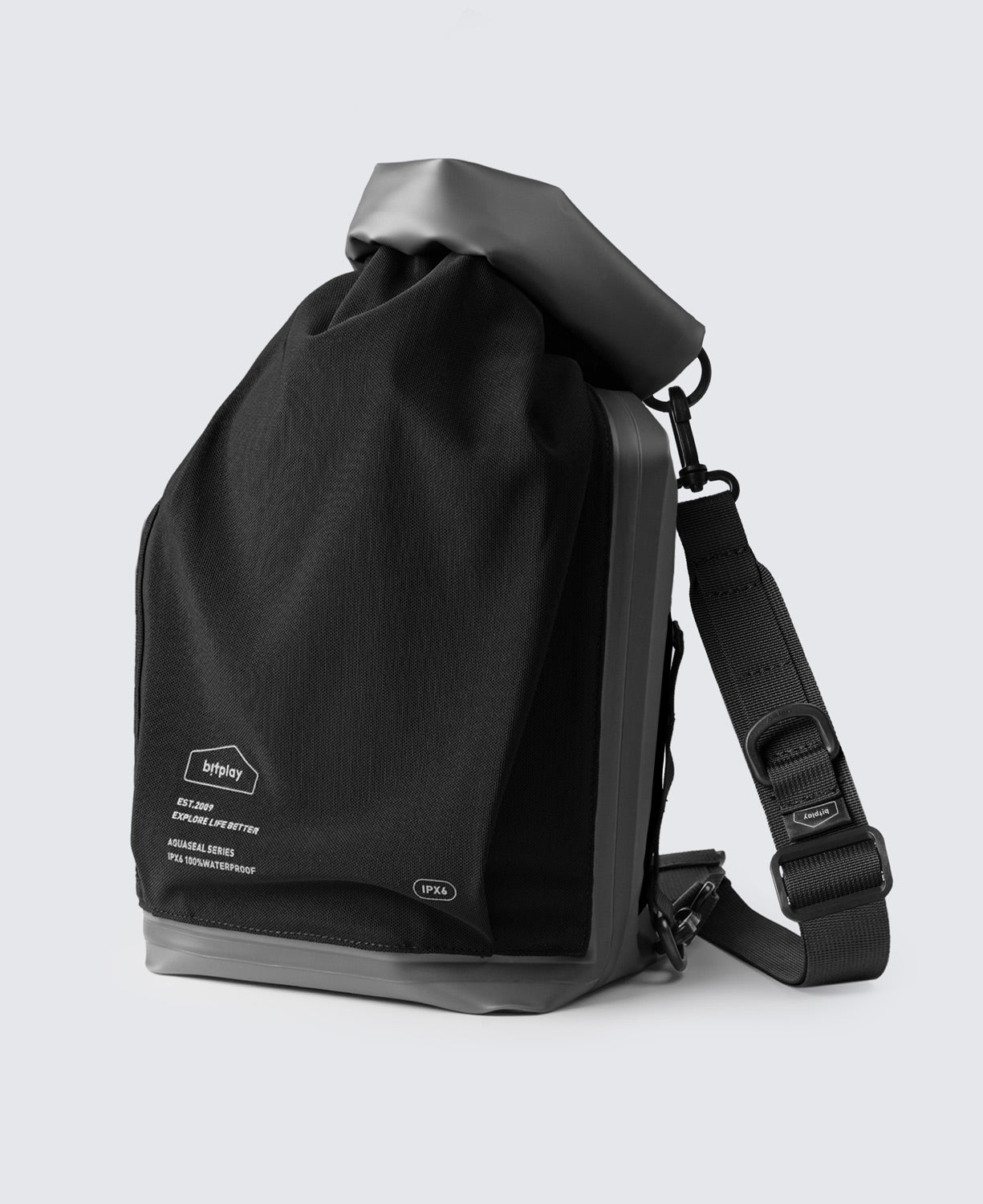AquaSeal 12L Compact Dry Bag Translucent Black