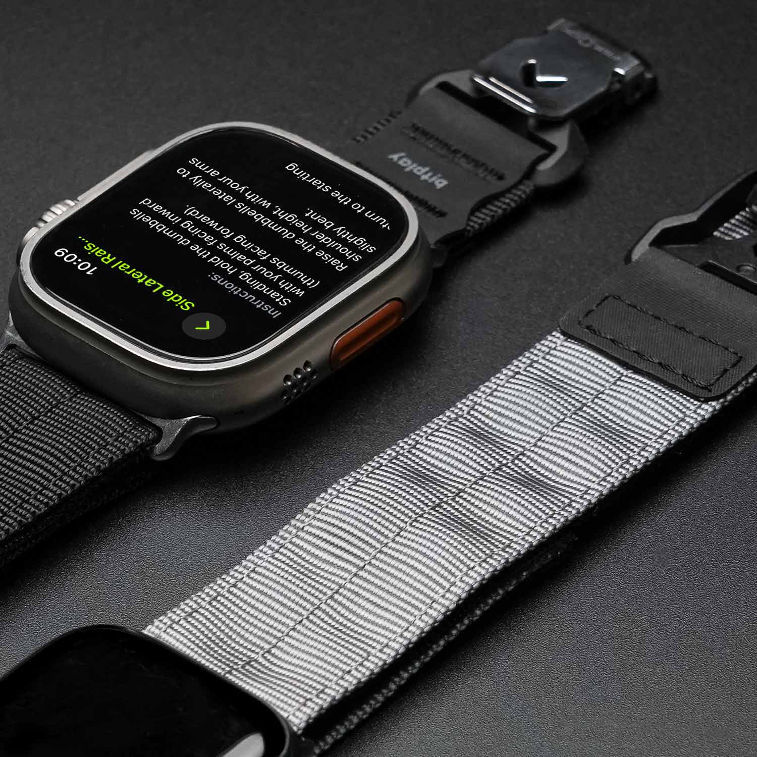 Fidlock® Watch Band - Silver Buckle for Apple Watch Ultra / 46 / 45 / 44 / 42 mm