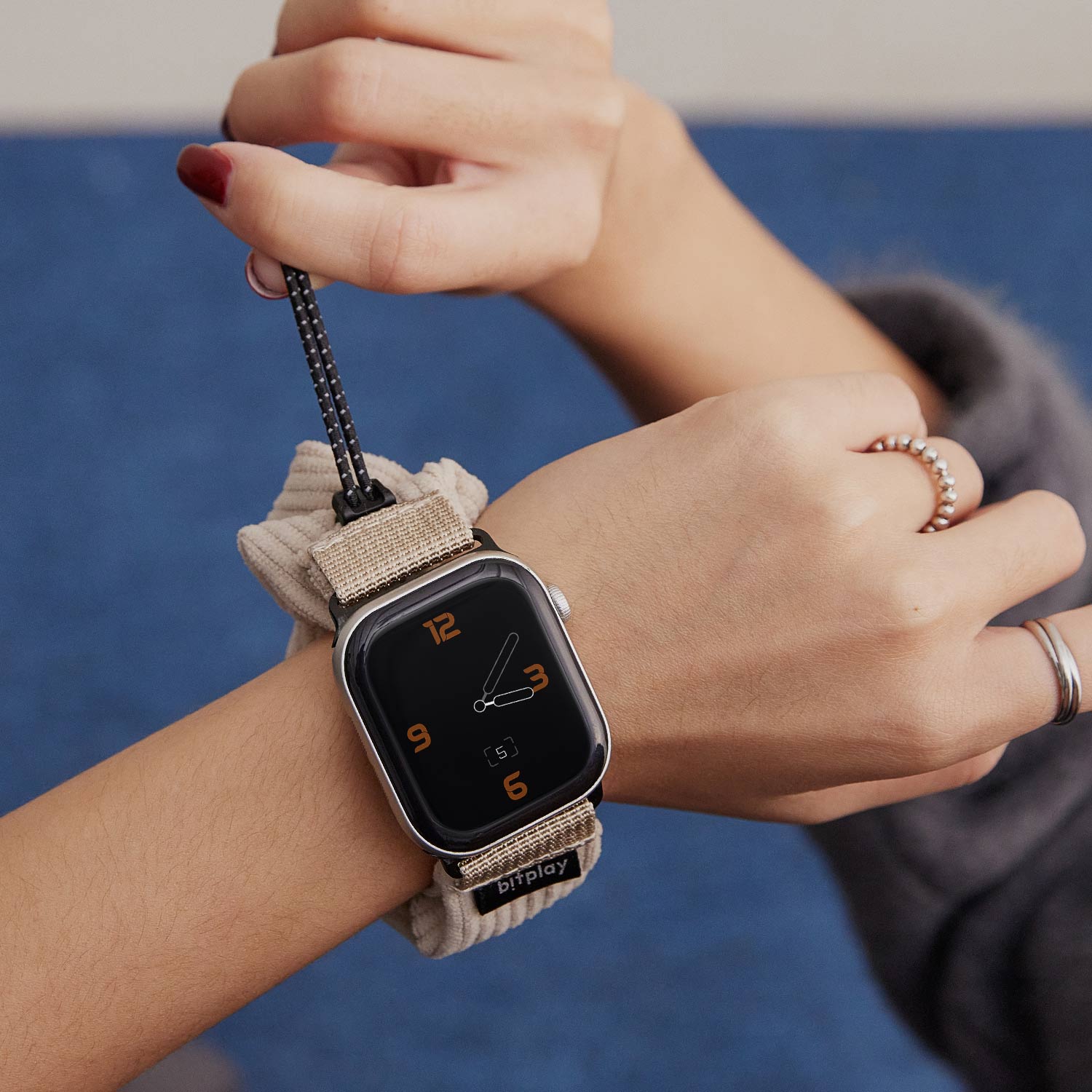 Scrunchie Watch Band-Compatible for All Sizes of Apple Watch