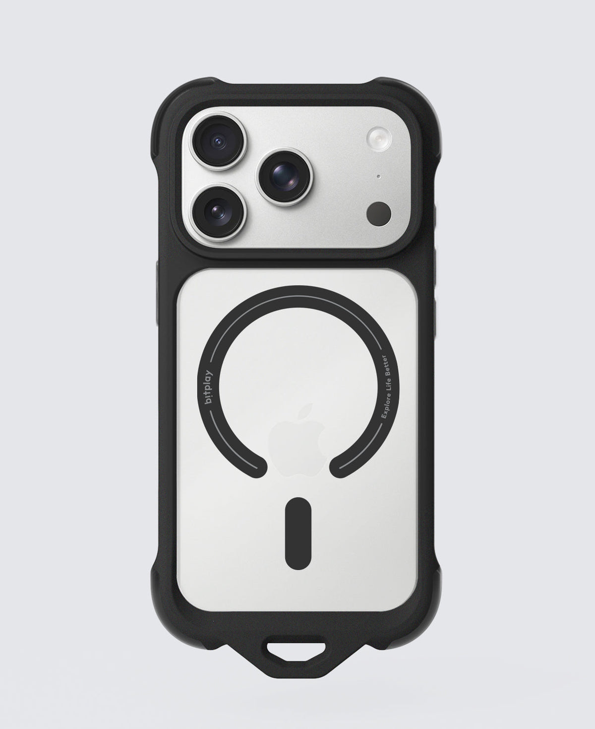 磁吸四角氣囊殼 for iPhone 18/17 Pro 探索黑