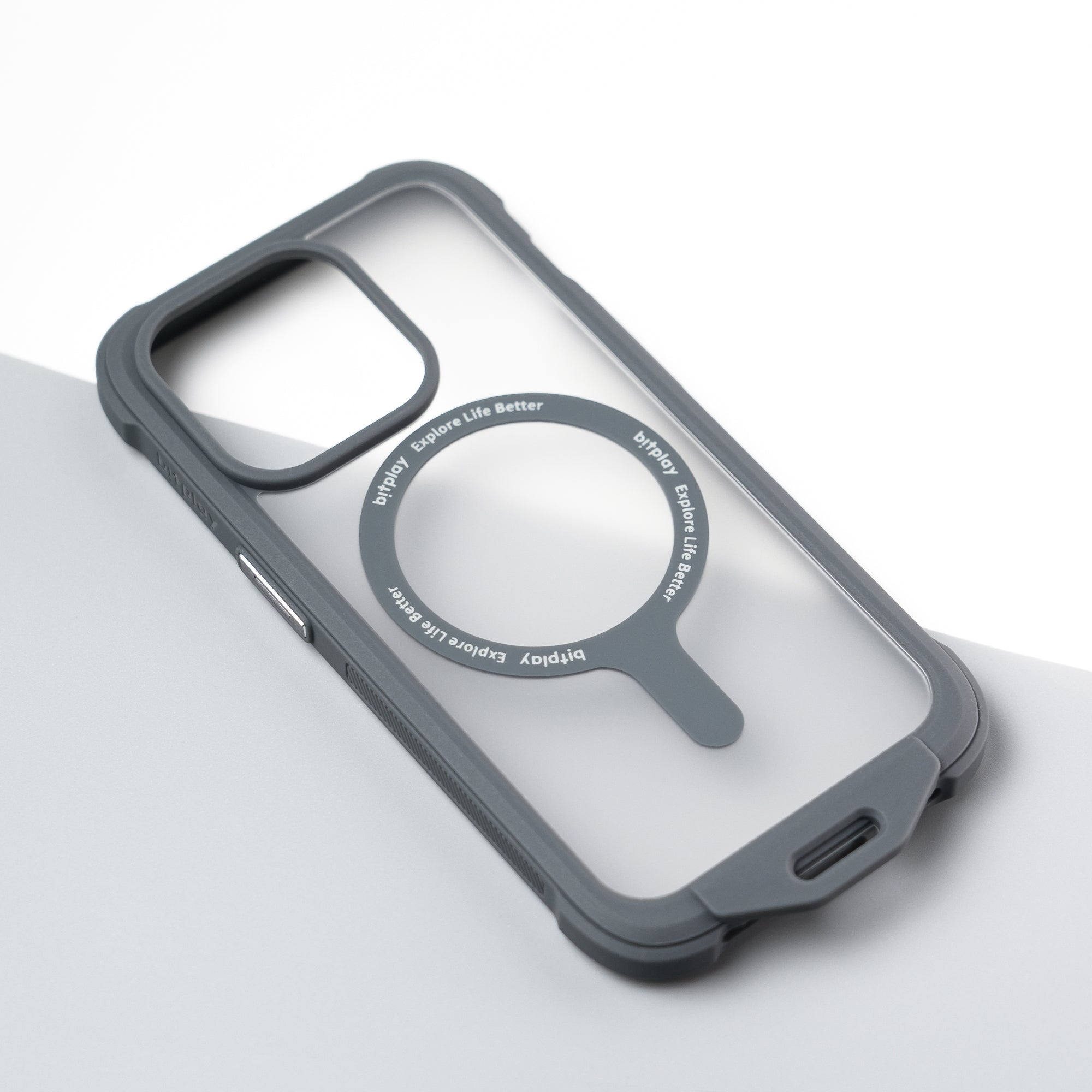 Wander Case for iPhone15 Matte Version - Blue Grey