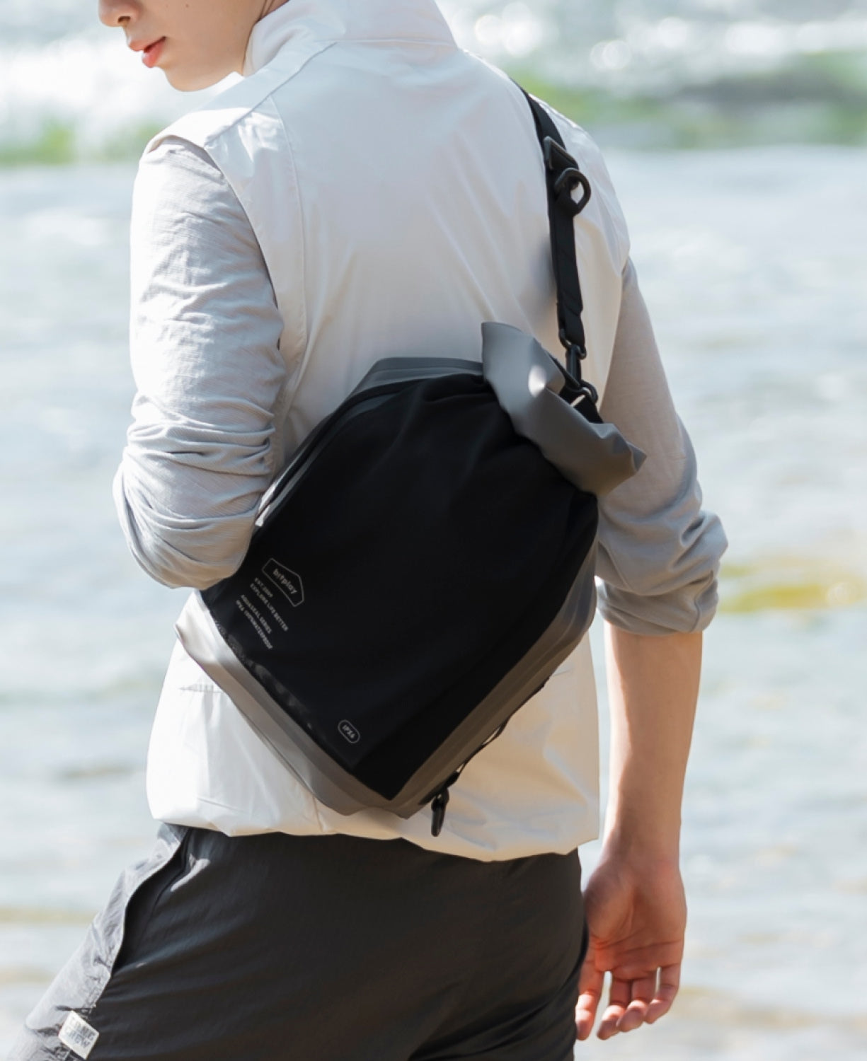 AquaSeal 12L Compact Dry Bag Translucent Black