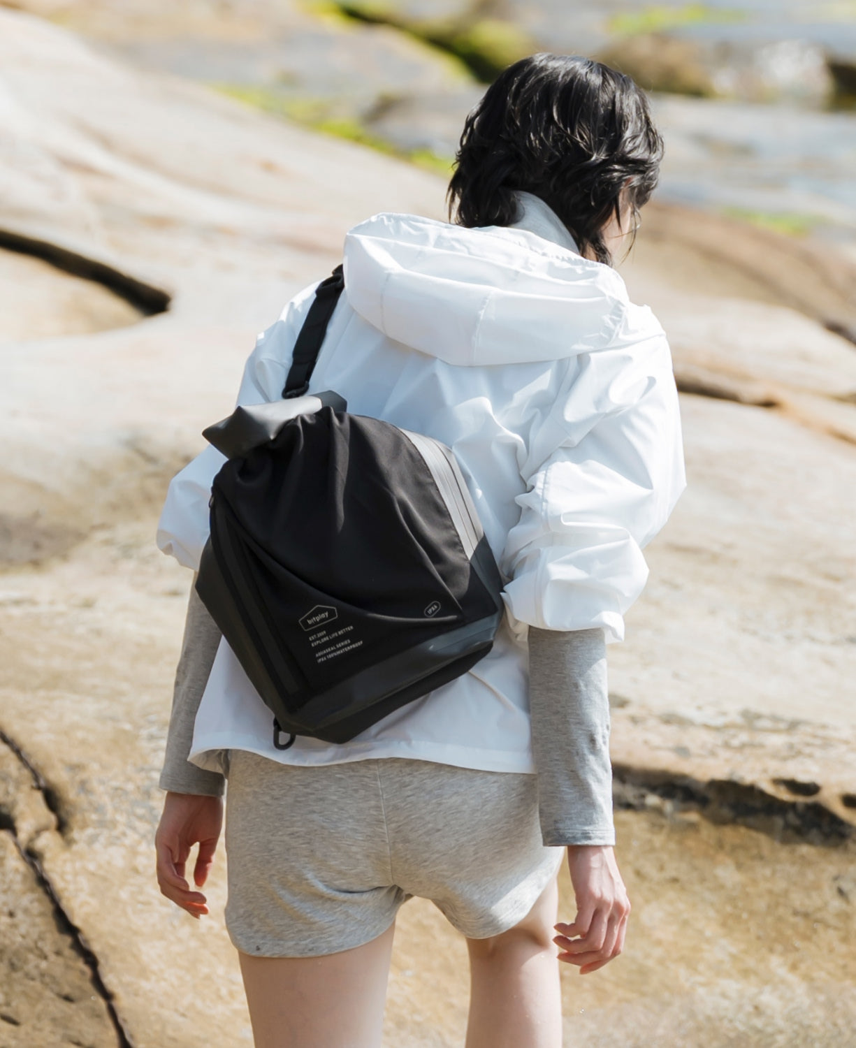 AquaSeal 12L Compact Dry Bag Black