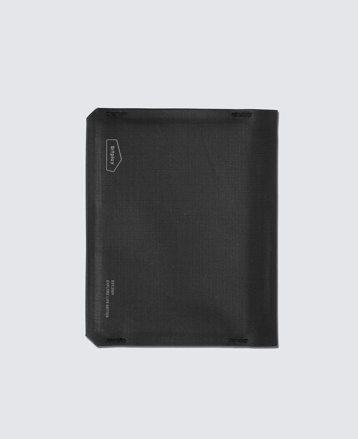 Slim Bifold Passport Holder Black