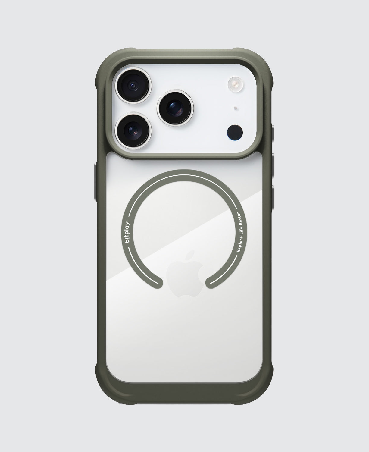 Wander Case for iPhone 17 Series- Moss Grey