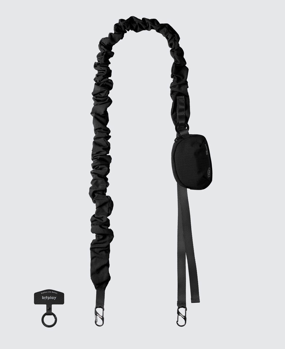 Scrunchie Strap with Pouch