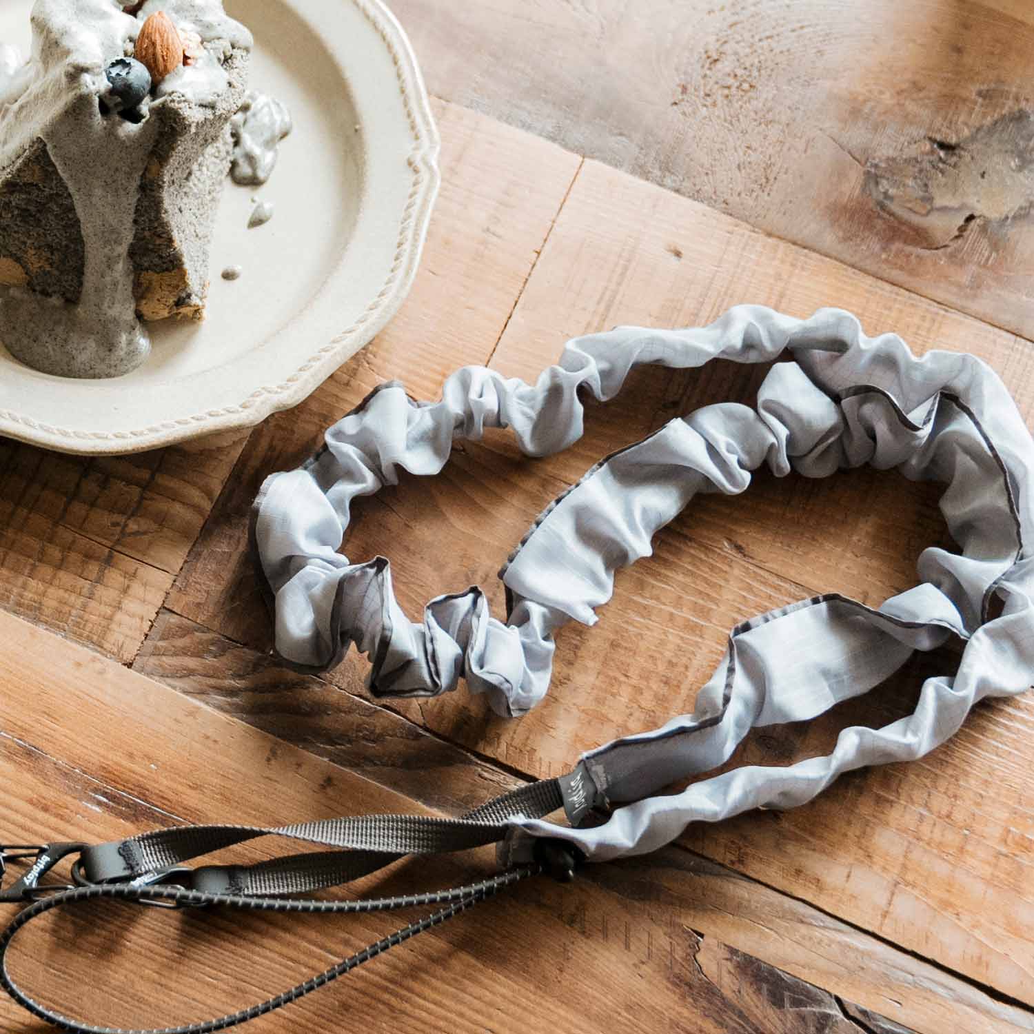 Scrunchie Strap -Grey