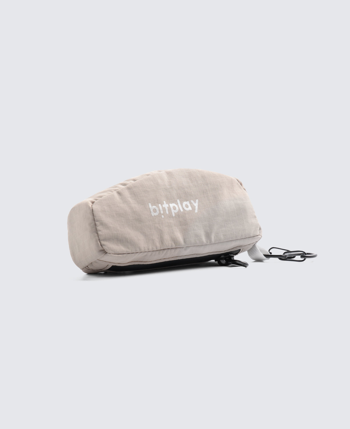 Foldable Crossbody Shopping Bag Beige
