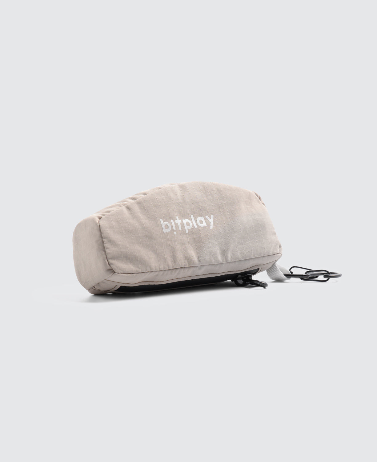 Foldable Crossbody Shopping Bag Beige