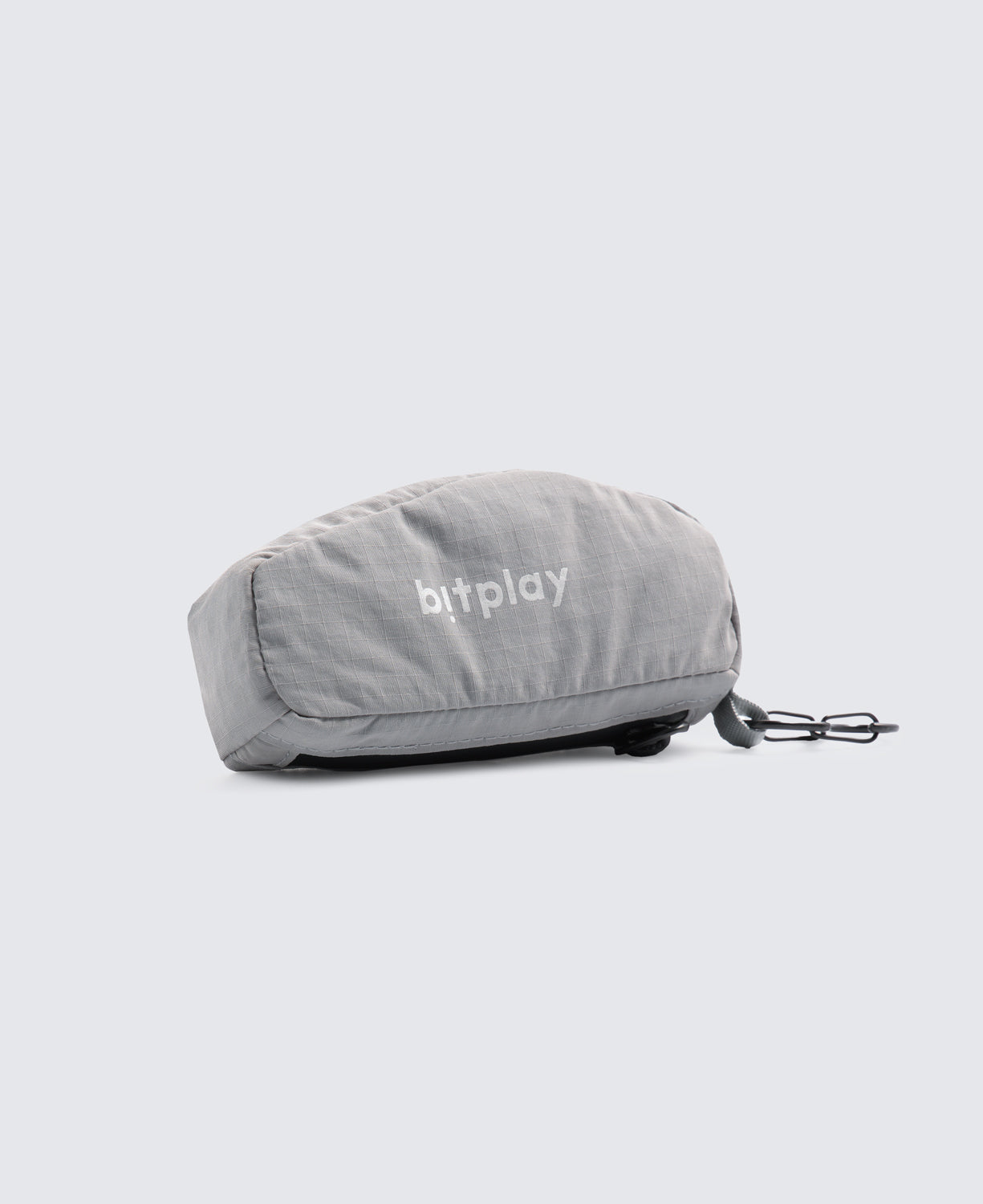 Foldable Crossbody Shopping Bag Grey
