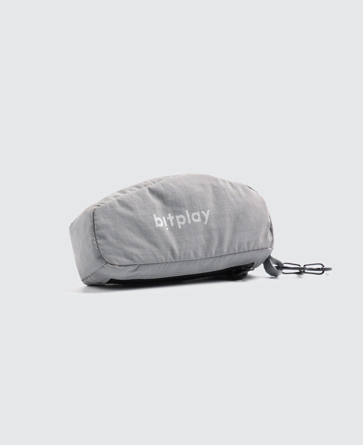 Foldable Crossbody Shopping Bag Grey