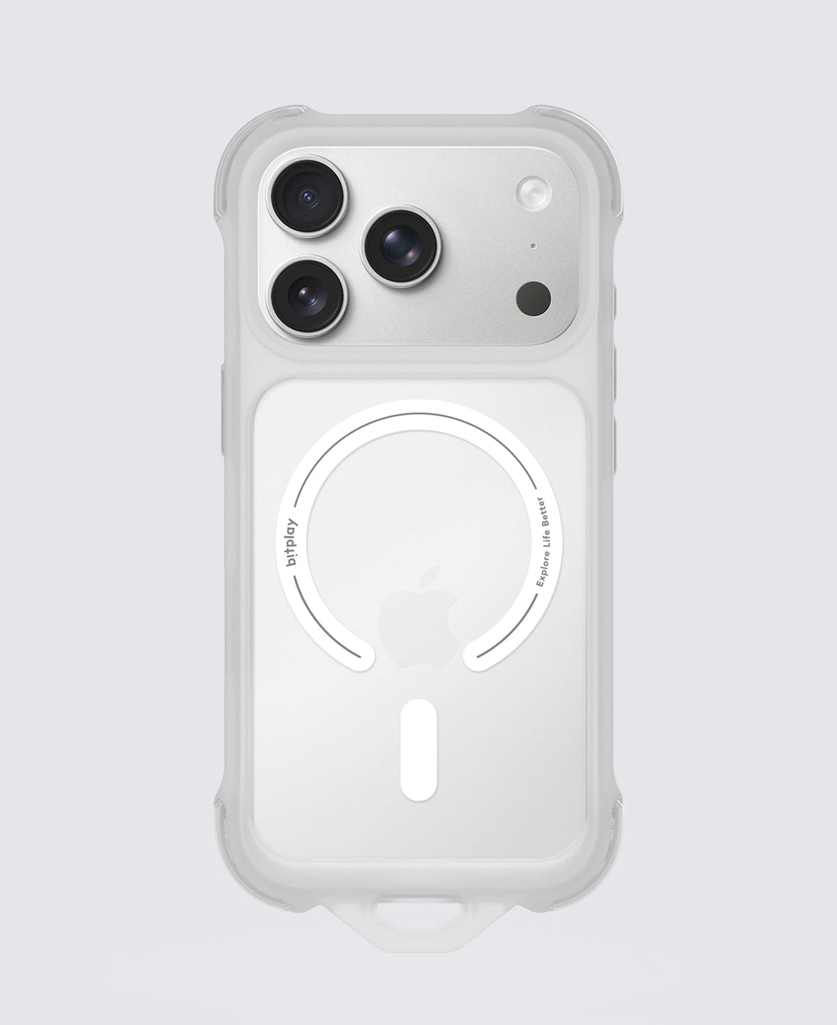 磁吸四角氣囊殼 for iPhone 18/17 Pro 迷霧白