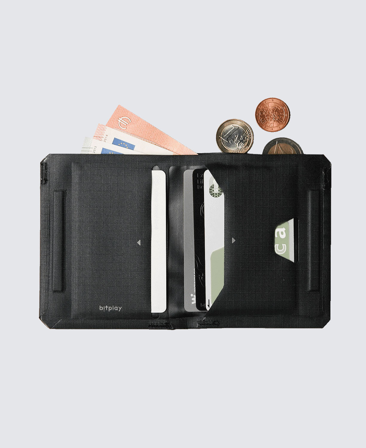 Slim Bifold Wallet Black