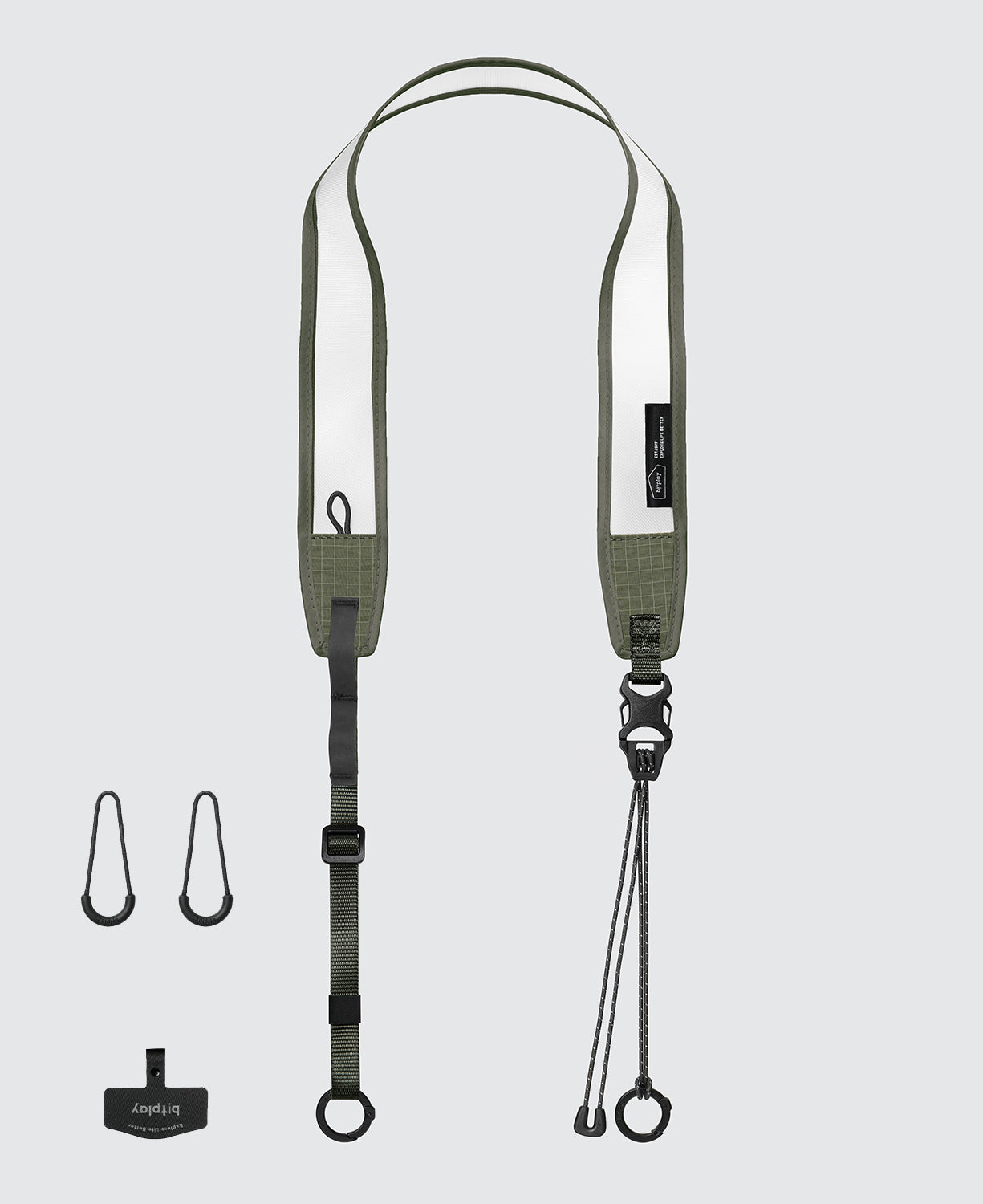 Ｗander Mesh Strap- Moss Grey