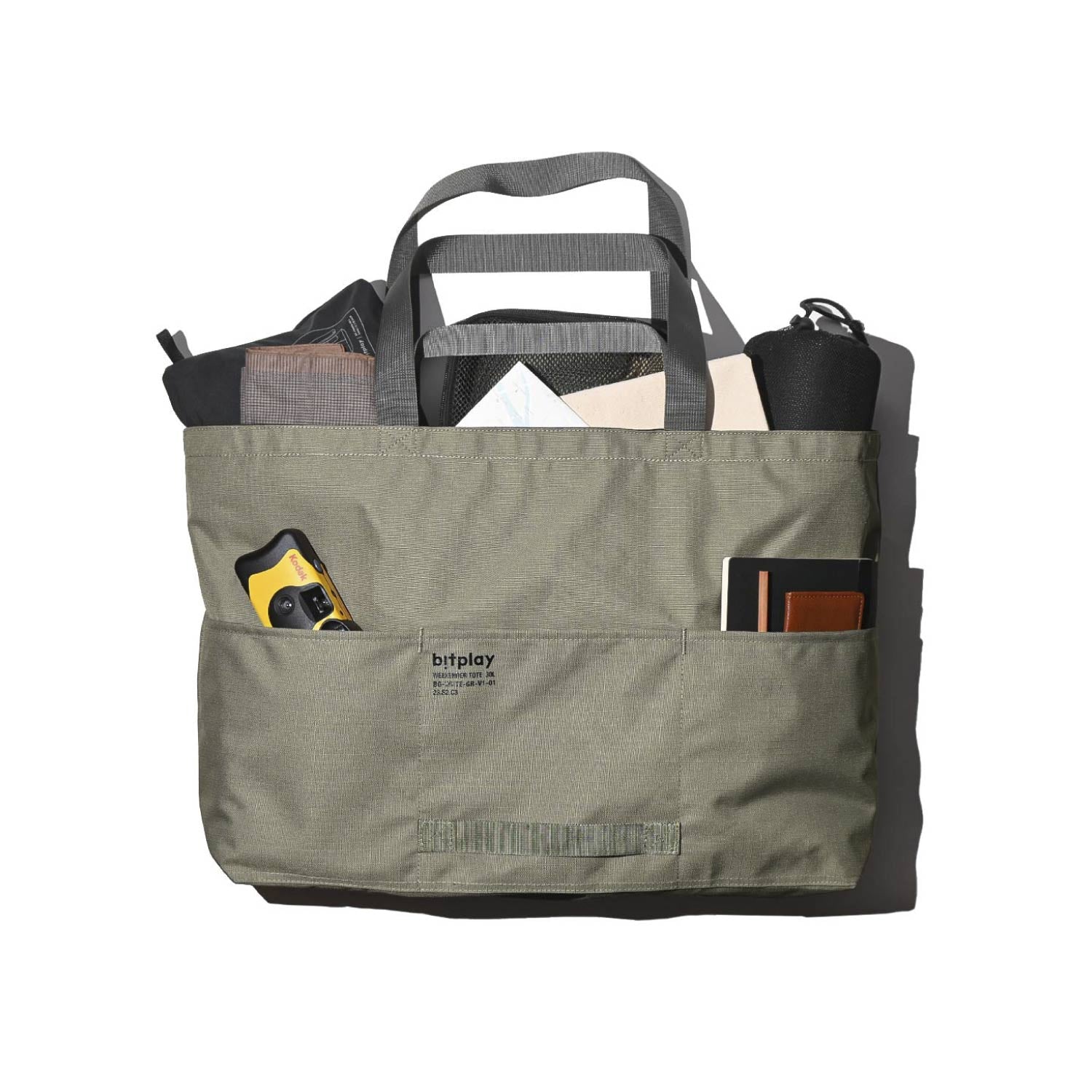 Water-repellent Weekender Tote -Sand