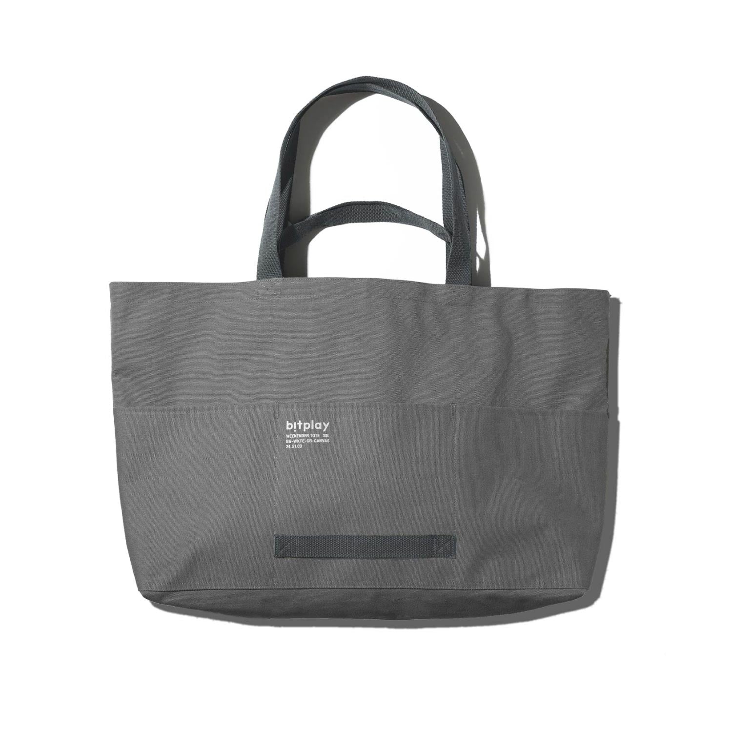 Weekender Canvas Tote 30L -Grey