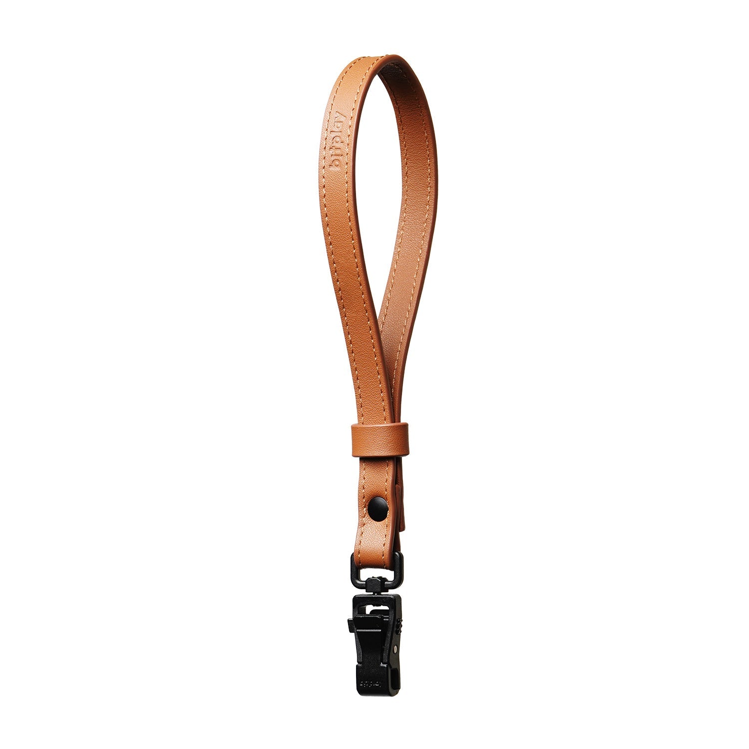 Leather Wrist Strap - Caramel Brown (Strap Adapter included）