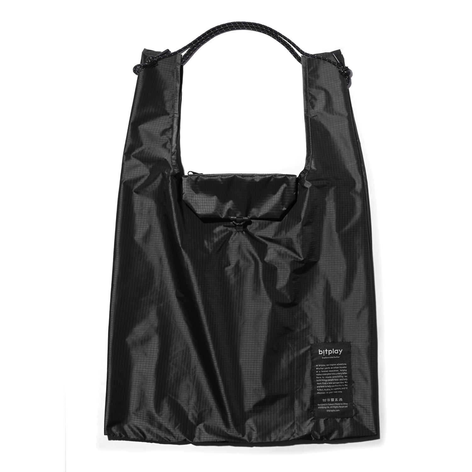 Foldable 2-Way Bag - Black