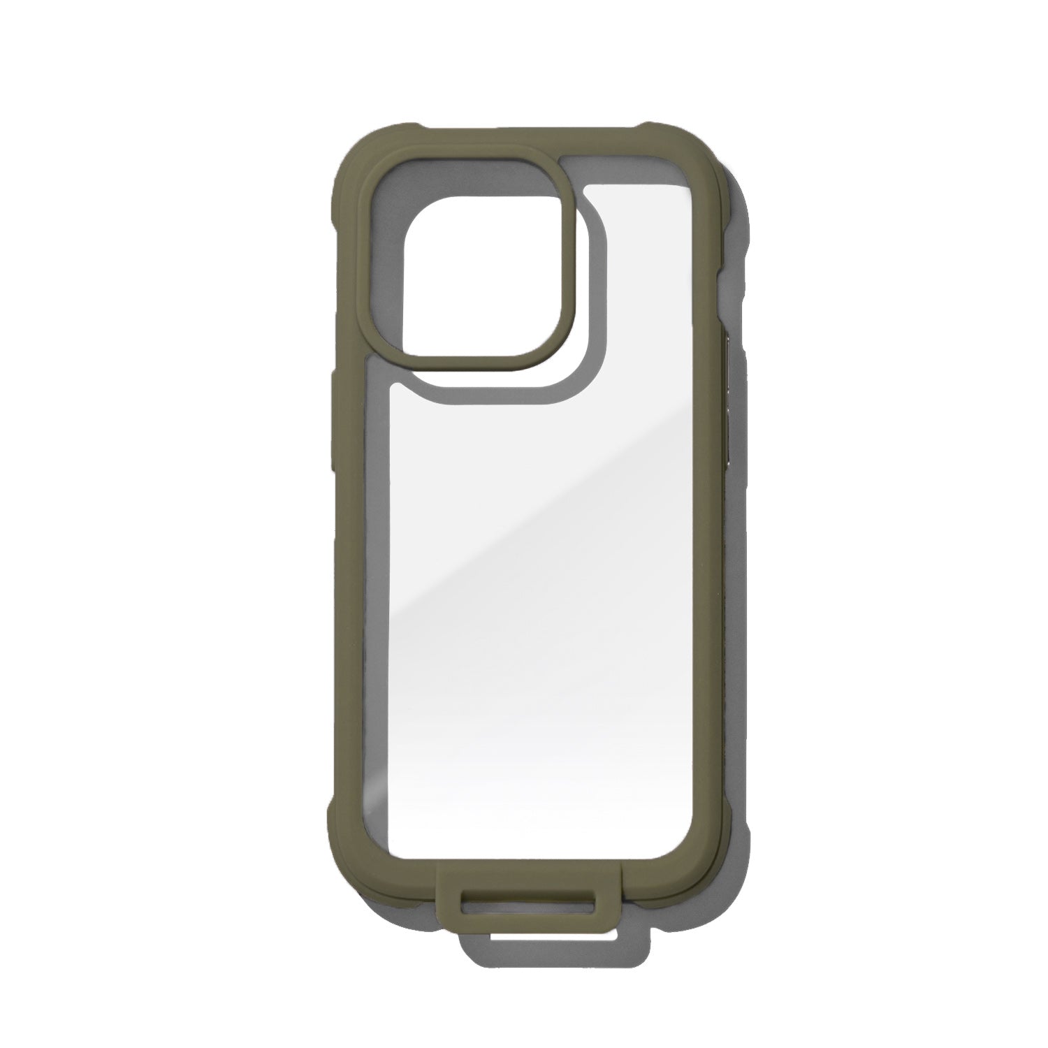 Wander Case for iPhone 14 Series - Khaki Green (Sticker Set Included）