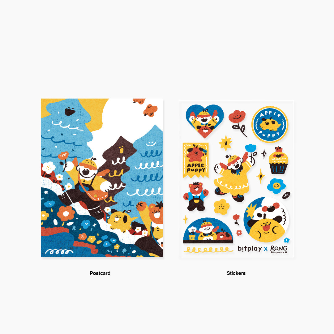 Sticker Con Rong RONG X bitplay Sticker Set